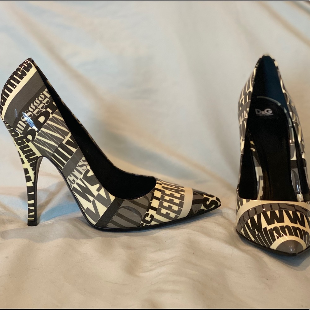 Brand NEW Dolce & Gabbana Leather Pumps